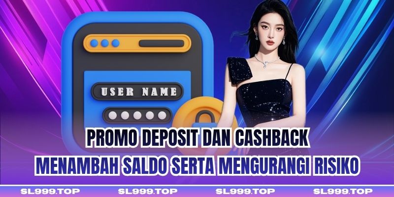 Promo deposit dan cashback menambah saldo serta mengurangi risiko