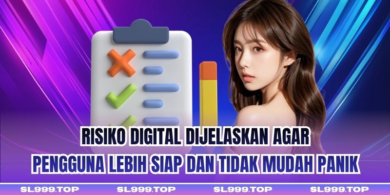 Risiko digital dijelaskan agar pengguna lebih siap dan tidak mudah panik